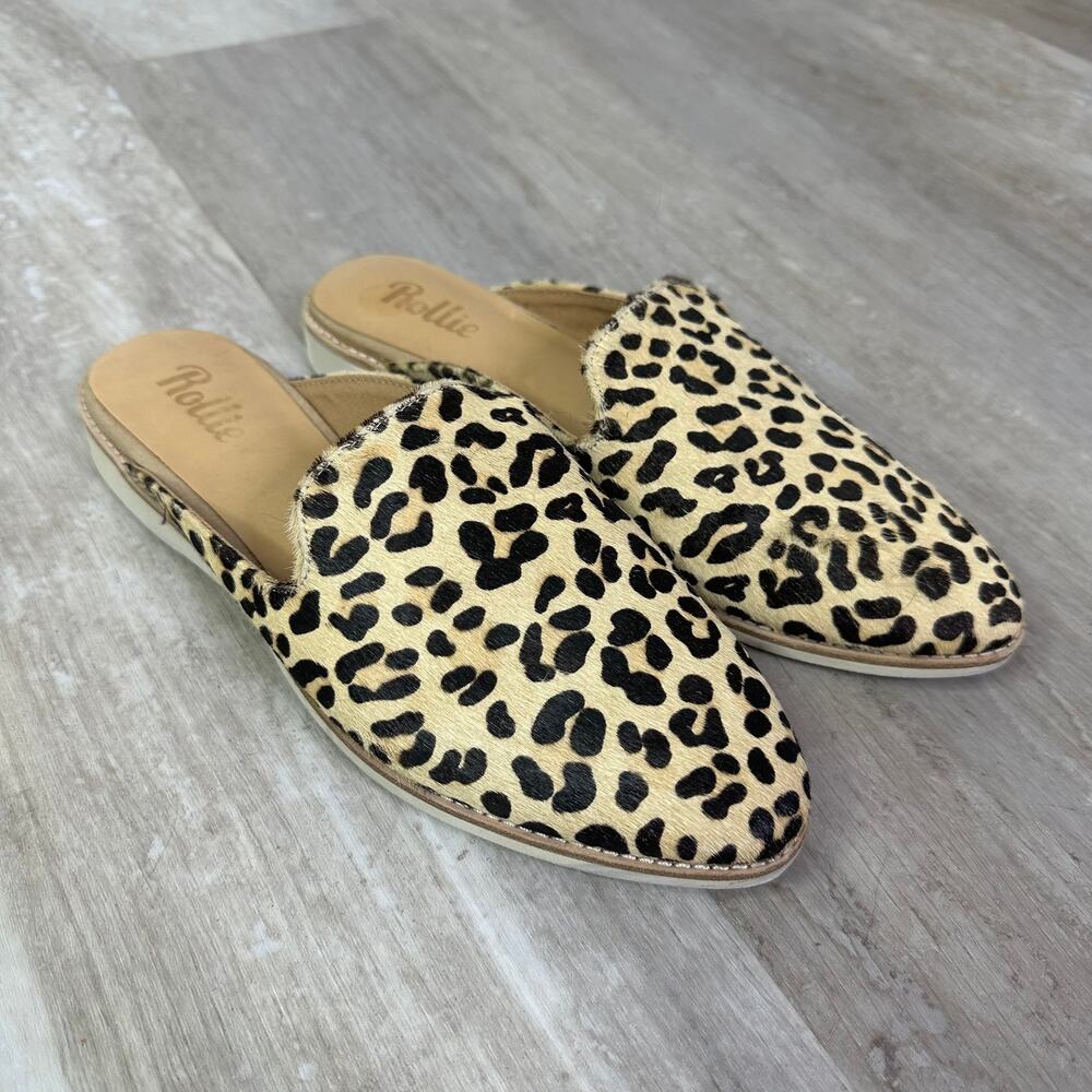 Rollie Women's Leopard Print Mules